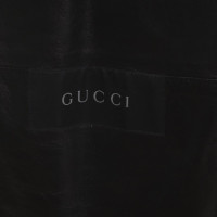 Gucci Long manteau de cuir 