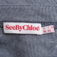 See By Chloé robe Stripe
