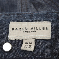 Karen Millen Rock in Jeansoptik