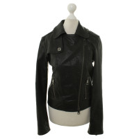 Burberry Leather jacket in black