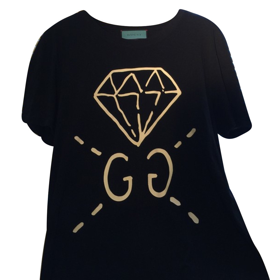 Gucci Gucci ghost diamond t-shirt