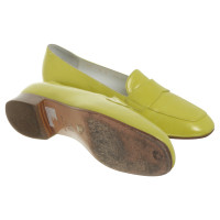 Other Designer Bruno Magli - slipper in yellow-green