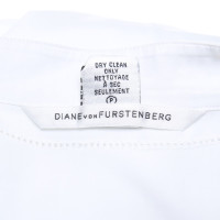 Diane Von Furstenberg Bluse in Weiß