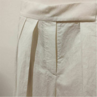 Brunello Cucinelli Trousers Cotton in Cream