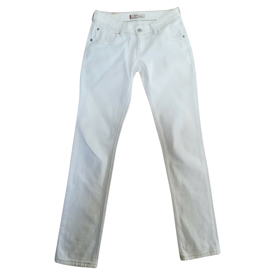 Levi's Jeans Denim in Wit