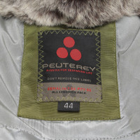 Peuterey Jacke mit Pelz-Besatz