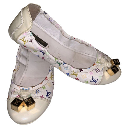 Louis Vuitton Slippers/Ballerina's Leer
