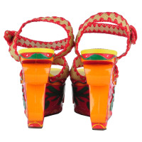 Dolce & Gabbana RUNWAY Platform sandalen Red