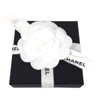 Chanel Logo brooch with pearls