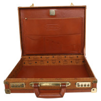 Mcm Briefcase in Cognac-Brown