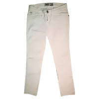 Take Two Jeans in Cotone in Bianco