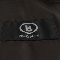 Bogner Winter leather jacket with hood