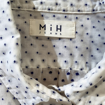 M.I.H Top en Coton en Blanc