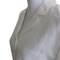 Max Mara camicetta di lino bianco