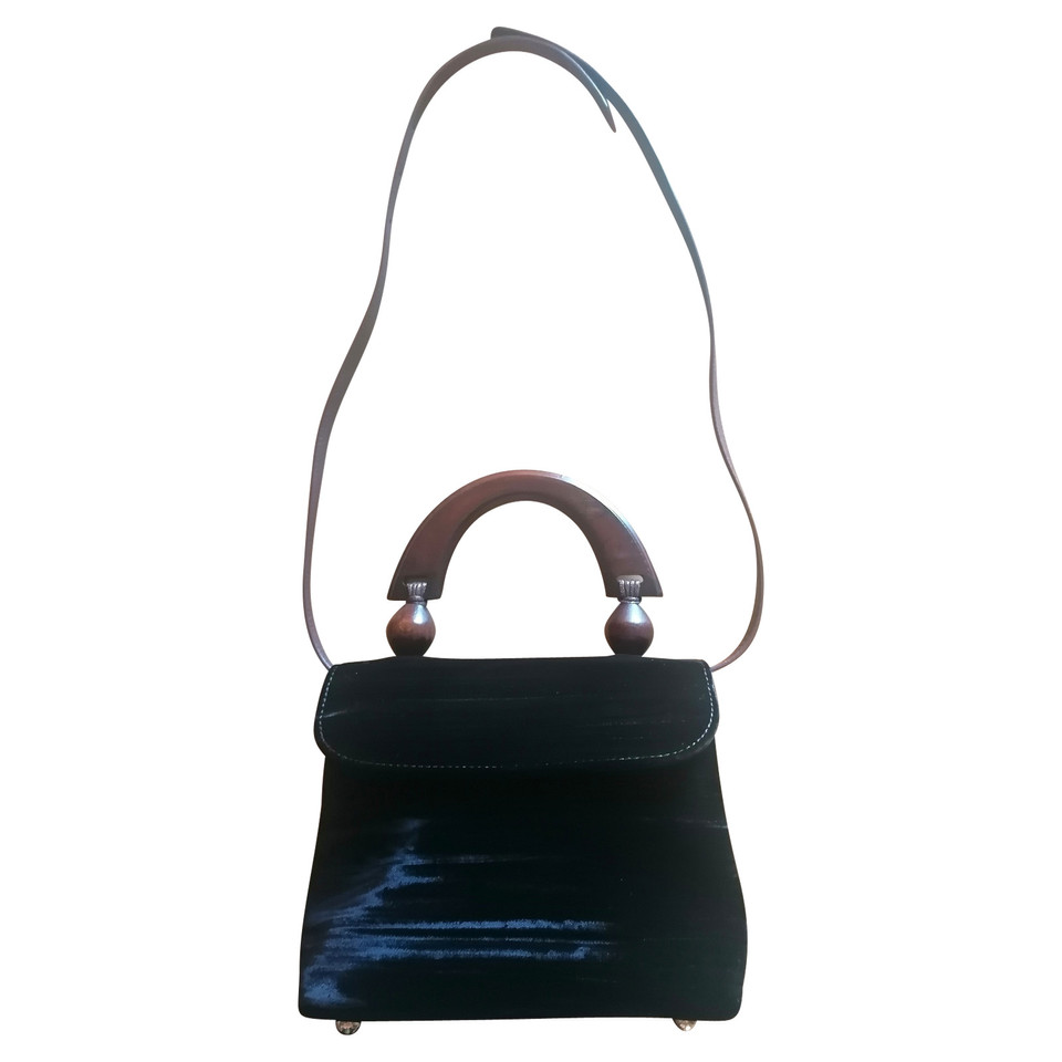 By Far Handtasche in Schwarz