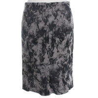 René Lezard Pencil skirt with pattern