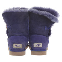 Ugg Australia Stiefeletten aus Wildleder in Violett