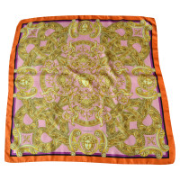 Versace Scarf/Shawl Silk in Orange