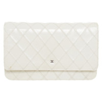 Chanel Wallet on Chain aus Leder in Weiß
