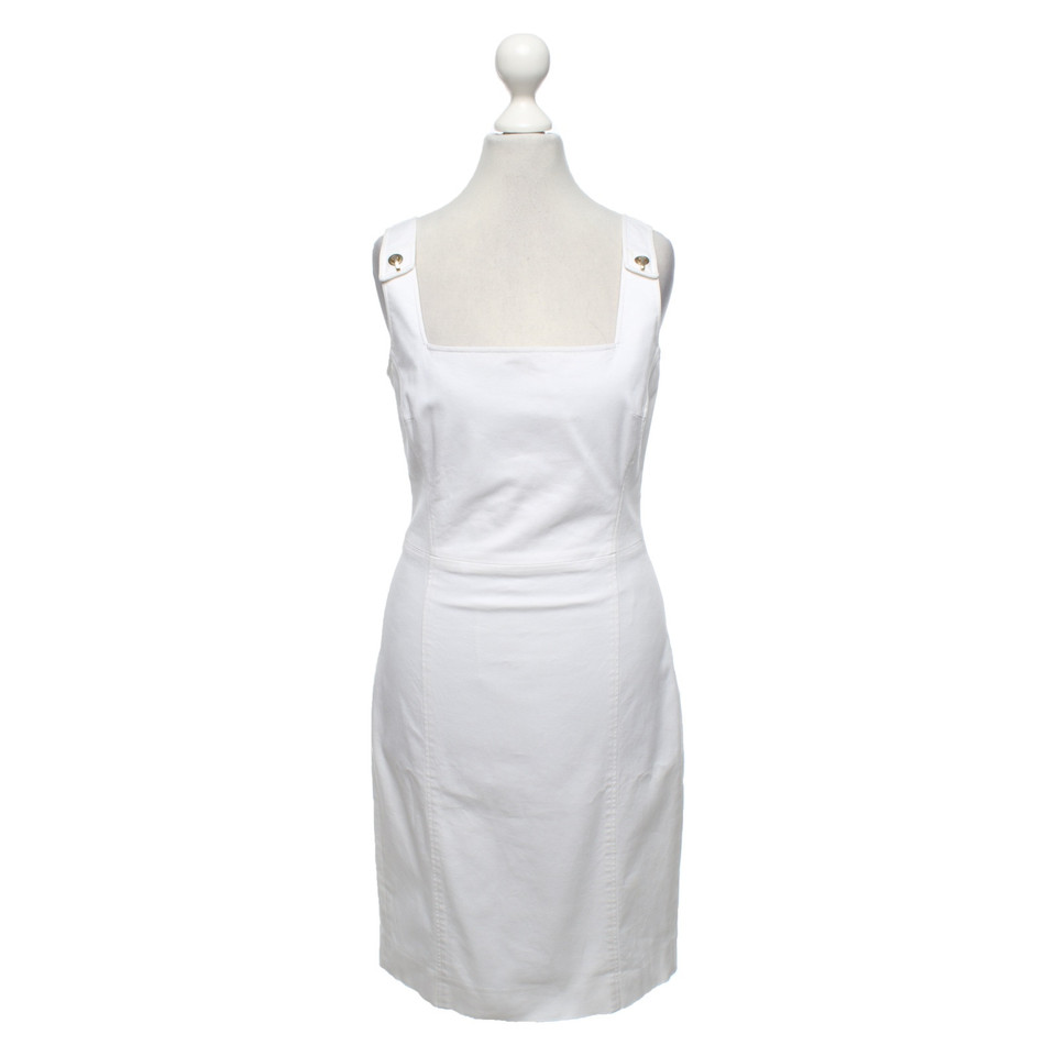 Dsquared2 Kleid aus Baumwolle in Weiß