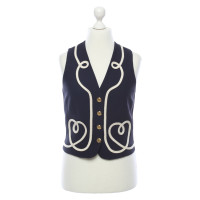 Moschino Cheap And Chic Vest in donkerblauw