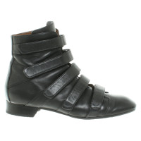 Agnona Ankle boots Leather in Black