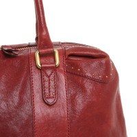 Fendi Shopper Leather in Red