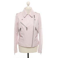 Barbour Jacke/Mantel aus Leder in Rosa / Pink