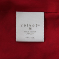 Velvet Robe en soie avec motif