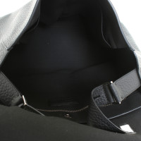 Andere Marke Handtasche aus Leder in Schwarz