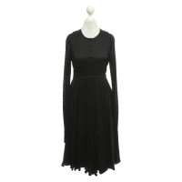 Burberry Prorsum Silk dress in black
