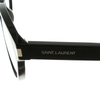 Saint Laurent Brilmontuur in zwart