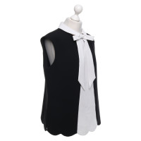 Ted Baker top in black and white