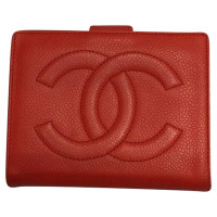 Chanel Portemonnaie in Rot