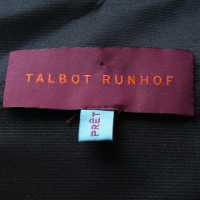 Talbot Runhof Robe en Bleu