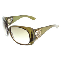 Gucci Sonnenbrille in Dunkelgrün