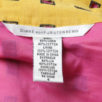Diane Von Furstenberg Kleid in Gelb