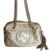 Gucci Soho Bag Leather in Gold