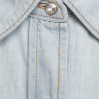 Juicy Couture Chemise en jean en bleu clair