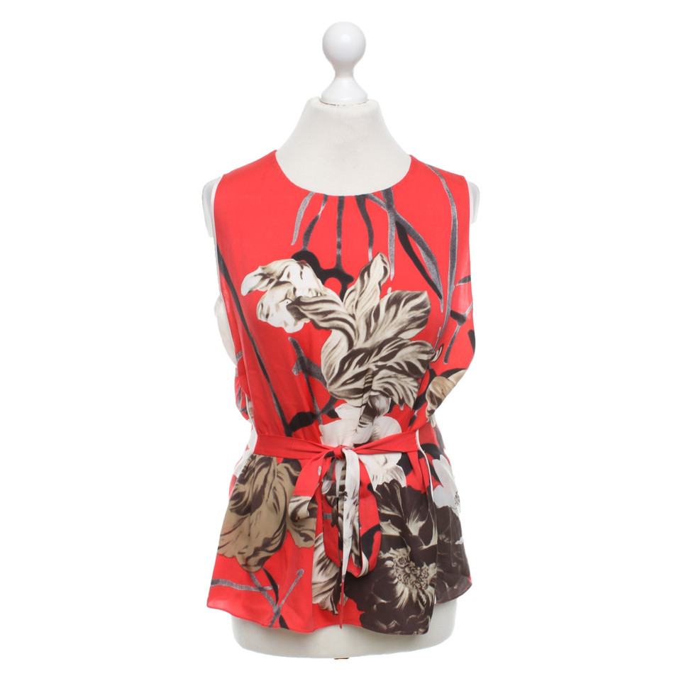 Elie Tahari top with a floral print