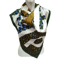Longchamp motifs écharpe de soie