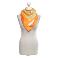 Yves Saint Laurent Zijden sjaal met fantasiemotief