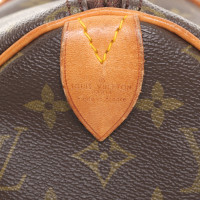 Louis Vuitton Keepall 45 in Tela in Marrone