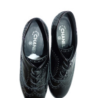 Chanel Lace-up patent leather
