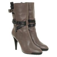 Tod's Ankle boots Leather in Grey