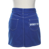 Givenchy Skirt Cotton in Blue