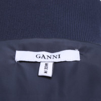 Ganni Jacke/Mantel in Schwarz