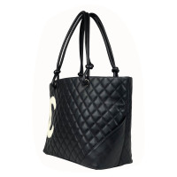 Chanel Tote Bag aus Leder in Schwarz