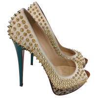 Christian Louboutin Peep-toes with rivets