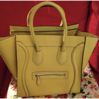 Céline Luggage in Pelle in Giallo